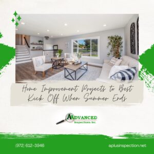 Home Improvement Projects to Best Kick Off When Summer Ends