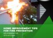 October Home Improvement Tips for Fire Prevention