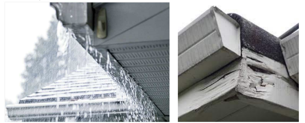 gutter damage